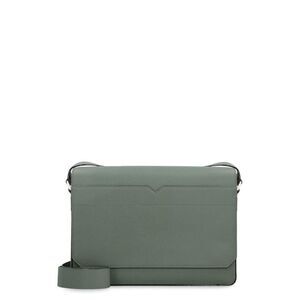 VALEXTRA Saffian0 Messenger Bag Men GREEN Handbags